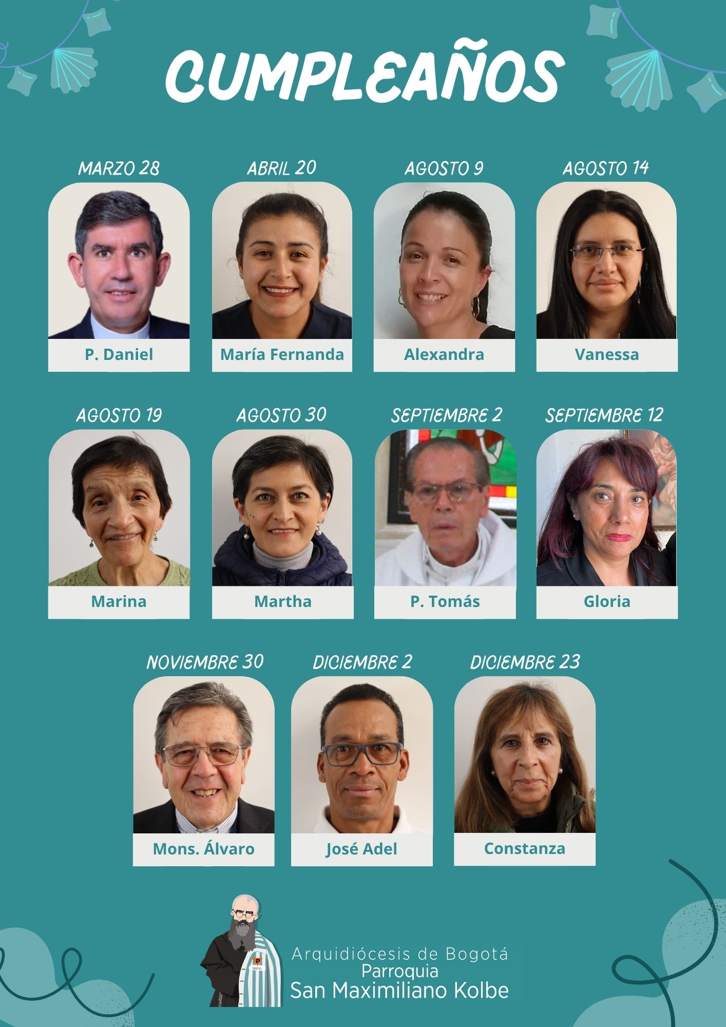 Cumpleaños Parroquia